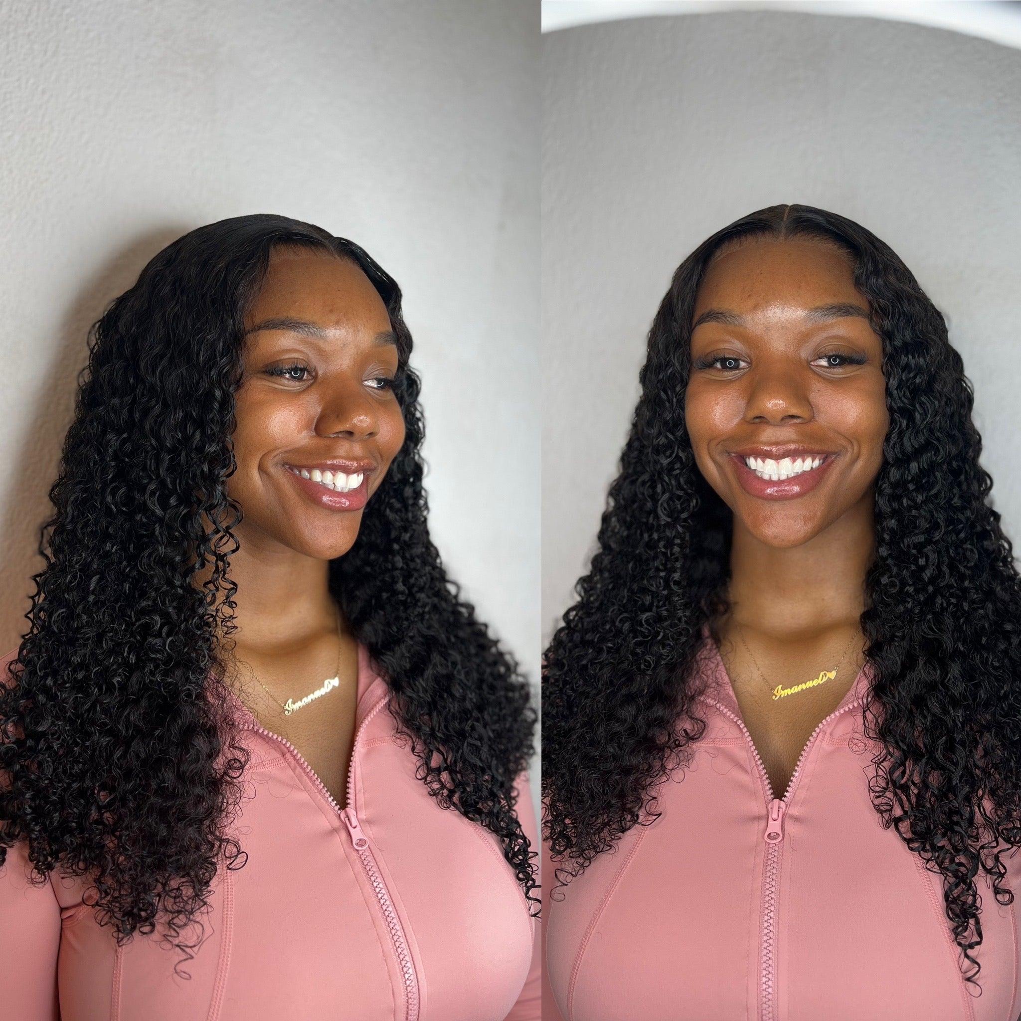 Deep Curly Frontal Wig