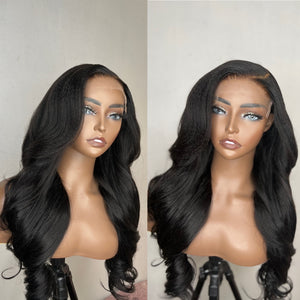 Yaki Straight Wig 6x6