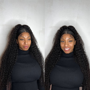 Jerry Curl Frontal Wig 30“